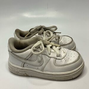 Nike Air Force 1 all‎ white size 7C